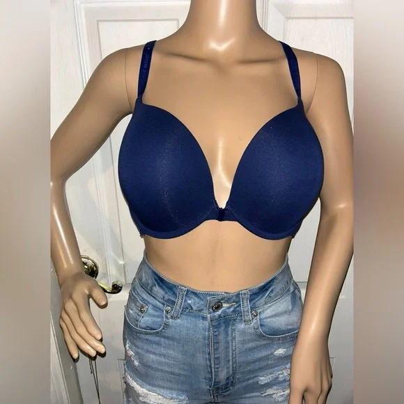 Victoria's Secret Navy Push up Bra - Picture 1 of 4